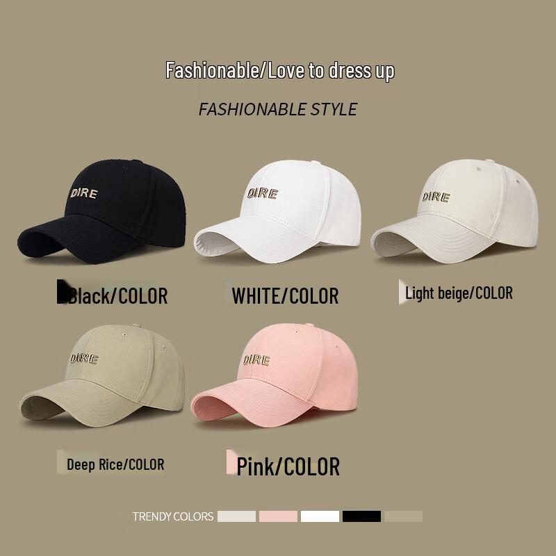 ZHENYUEQI Unisex 3D Letter Baseball Cap