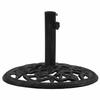 Day and Night - Day and Night Black Cast Iron Parasol Base 48x48x33 Cm
