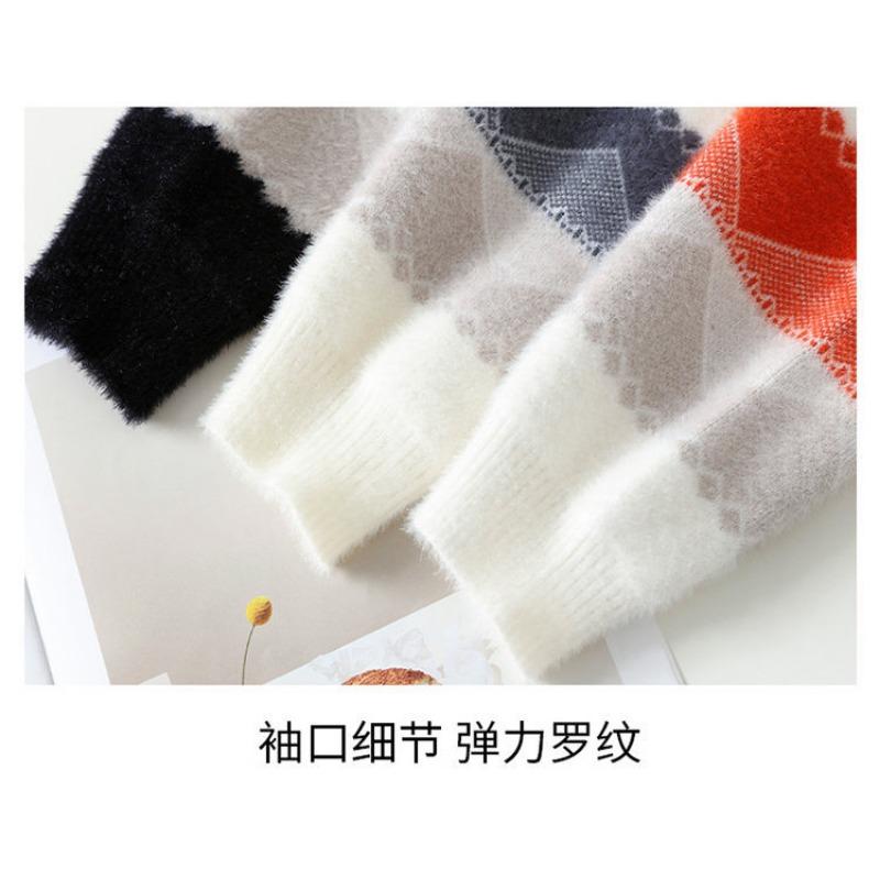Men S Half High Neck Thick Pullover Sweater For Autumn Winter