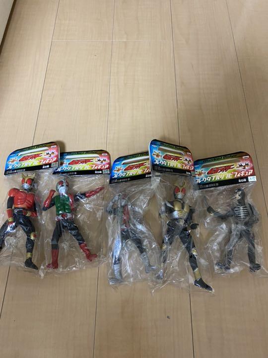 

[Б/У] Коллекционные фигурки Kamen Rider из мягкого винила - 5 типов