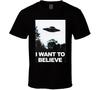 Youth Shirt Cotton Oversize Large Size Classic X Files Agent Fox Mulder I Want To T-Shirt Tee Unisex Free Shipping