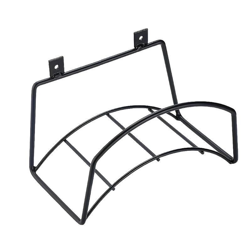 Garten-Wandmontierter Wasserrohr- und Schlauchaufbewahrungsständer Metallschlauchhalter Feste Installation Kohlenstoffstahl-Wasserrohrständer