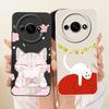 Für Xiaomi Redmi A3 A4 Hülle Redmi A3x Niedliches Kaninchen Cartoon Cover Weiche TPU Handyhülle Für Xiaomi Redmi A3 Pro RedmiA3 RedmiA4 Taschen