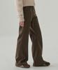 Deuloupisumeon Tosti Brushed Bootcut Slacks [Brown]