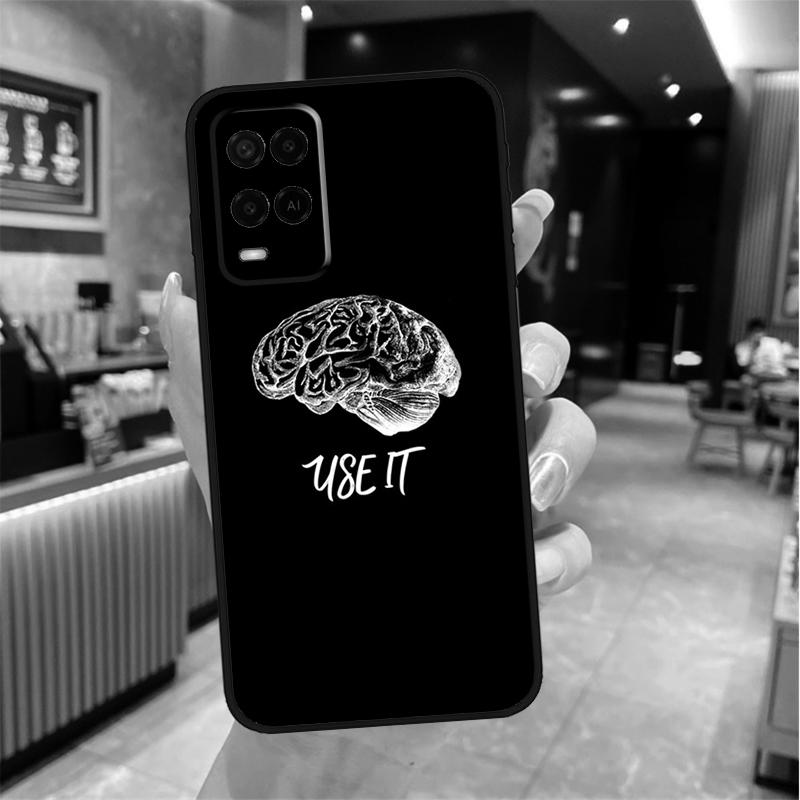 Medical Human Organs Brain Case For Oppo A80 A40 A60 A18 A38 A58 A78 A98 A96 A76 A16 A94 A74 A54 A15 A17 A57 A77 A5 Pro