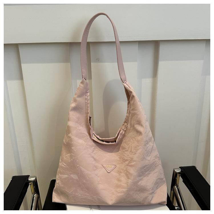 Women's Bag 2025 New Korean Version of Simple Texture Fashion Trend Casual Personality Summer Beautiful Shoulder Tote Bag