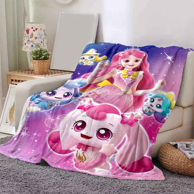 1pc Starry Sky Princess Blanket: Perfect for Home Decor, Couch Cover, Travel .B063
