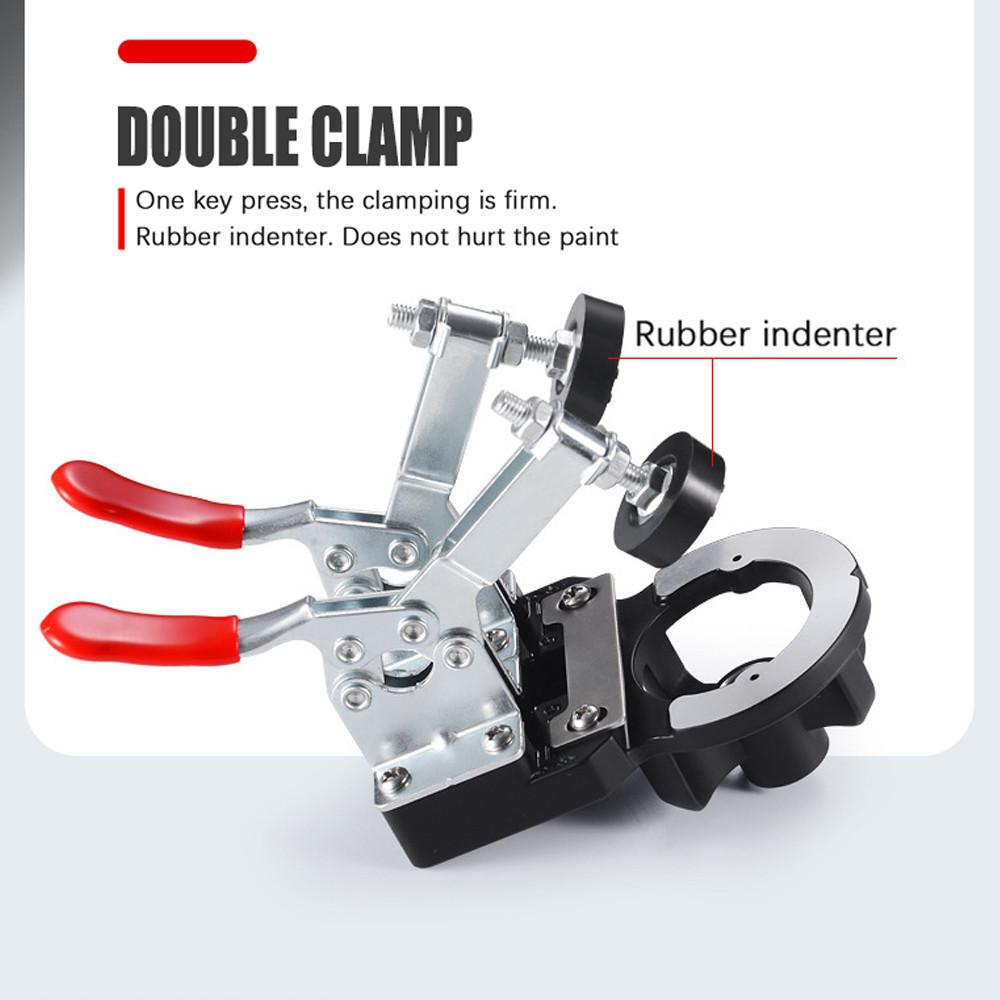 35mm Double Fixture Drilling Jig Aluminum Alloy Woodworking Tool Guide Cabinet Door Locator Hinge Position Hole Opener