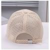 Cappellino da Baseball Traspirante in Rete Monocolore Estivo Protezione Solare Casual Versatile Uomo Donna con Visiera Traforata