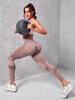 European-American High-Waisted Seamless Hip-Lifting Quick-Dry Yoga Leggings for Women