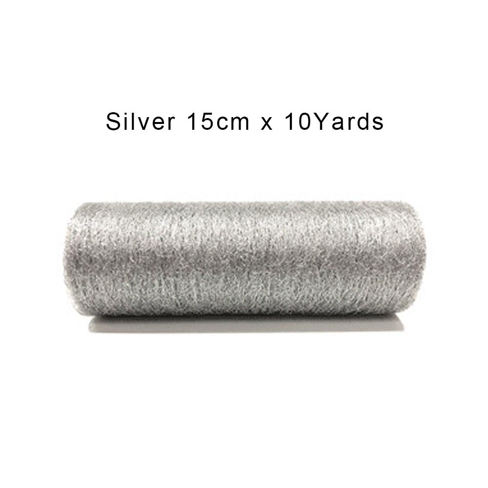 6" X 10 Yards Dots/Sequin/Glitter Tulle Rolls For Tutu Dress Gift Wrapping Wedding Decoration DIY Party Backdrop Ribbon Supplies