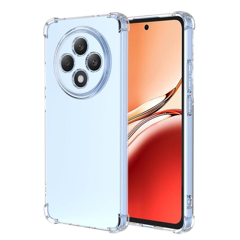 

Прозрачный чехол из ТПУ для OPPO Reno 12F 12FS 5G Reno12 F FS Защитная крышка Четыре угла Ударопрочный бампер Coque Fundas OPPO Reno 12FS 5G прозрачный