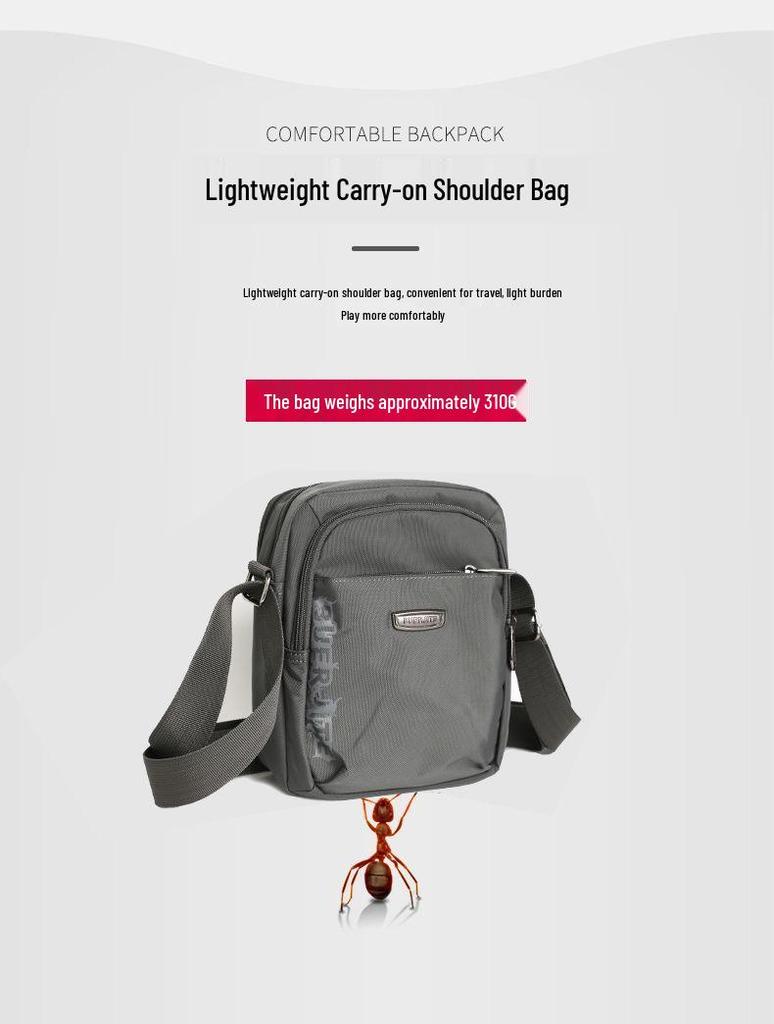 Herren 2025 Trend Oxford Stoff Umhängetasche Lässig Kleiner Rucksack Canvas Tasche