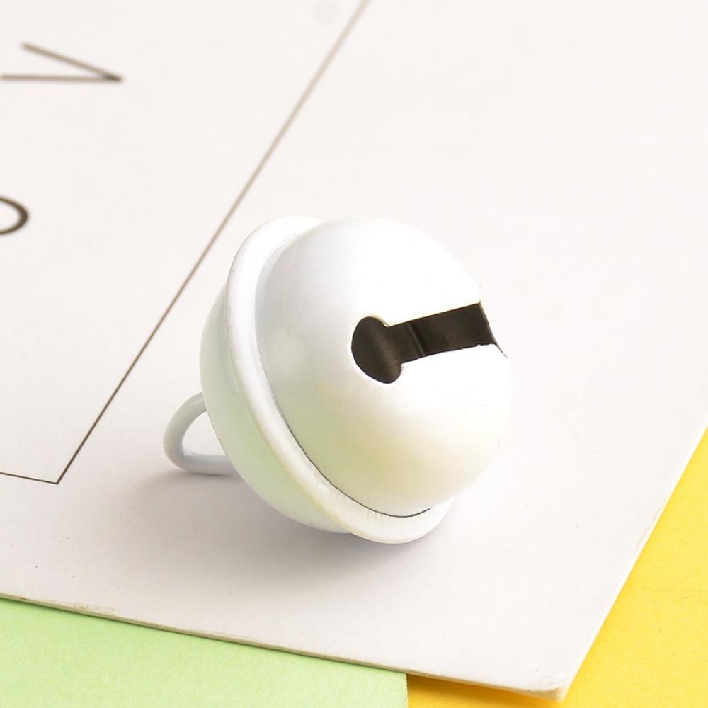 5pcs 18mm Jingle Bells Metal Beads Candy Color Metal Bell Ring Pendant  Christmas Decoration