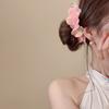 Butterfly Hair Clip Flower And Butterfly Hair Barrette Hawaiian Floral