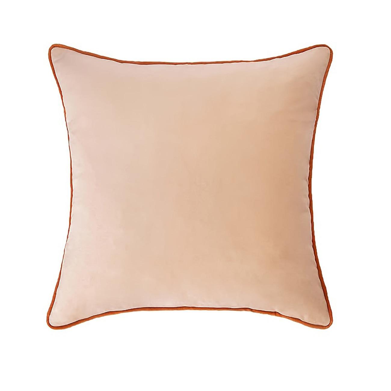 

45x45cm Decorative Throw Pillow Cover Cushion Cases Soft Velvet Modern Double Sided Designs For Home Decor Modern Minimalism 45.72cmX45.72cm бежевий