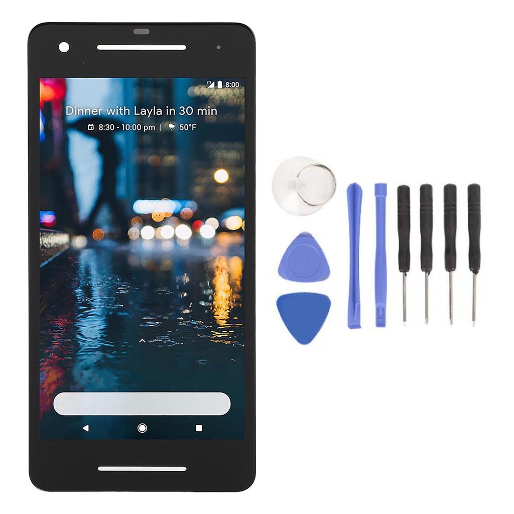 Screen Replacement for Pixel 2 G011A 5 Inch Support Fingerprint Recognition AMOLED Display Screen