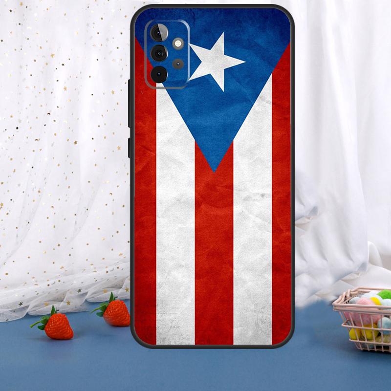 Puerto Rico Flag For Samsung Galaxy A15 A55 A35 A53 A33 A13 A36 A56 A26 A16 A22 A32 A52 A54 A34 A05 A06 Case