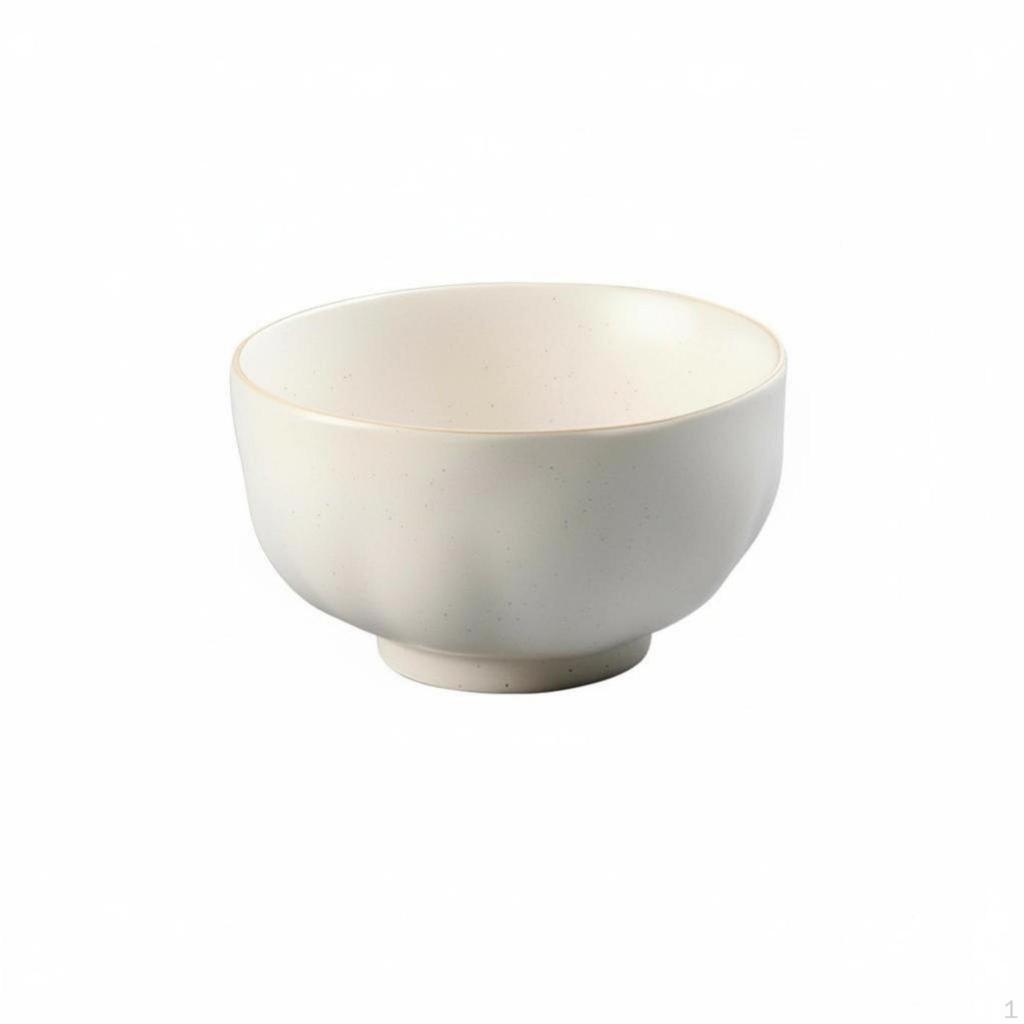 Japanese Ceramic Rice Bowl, Salad Plate, Fish Minimalist Home, Assorted Colors 4.5 inch