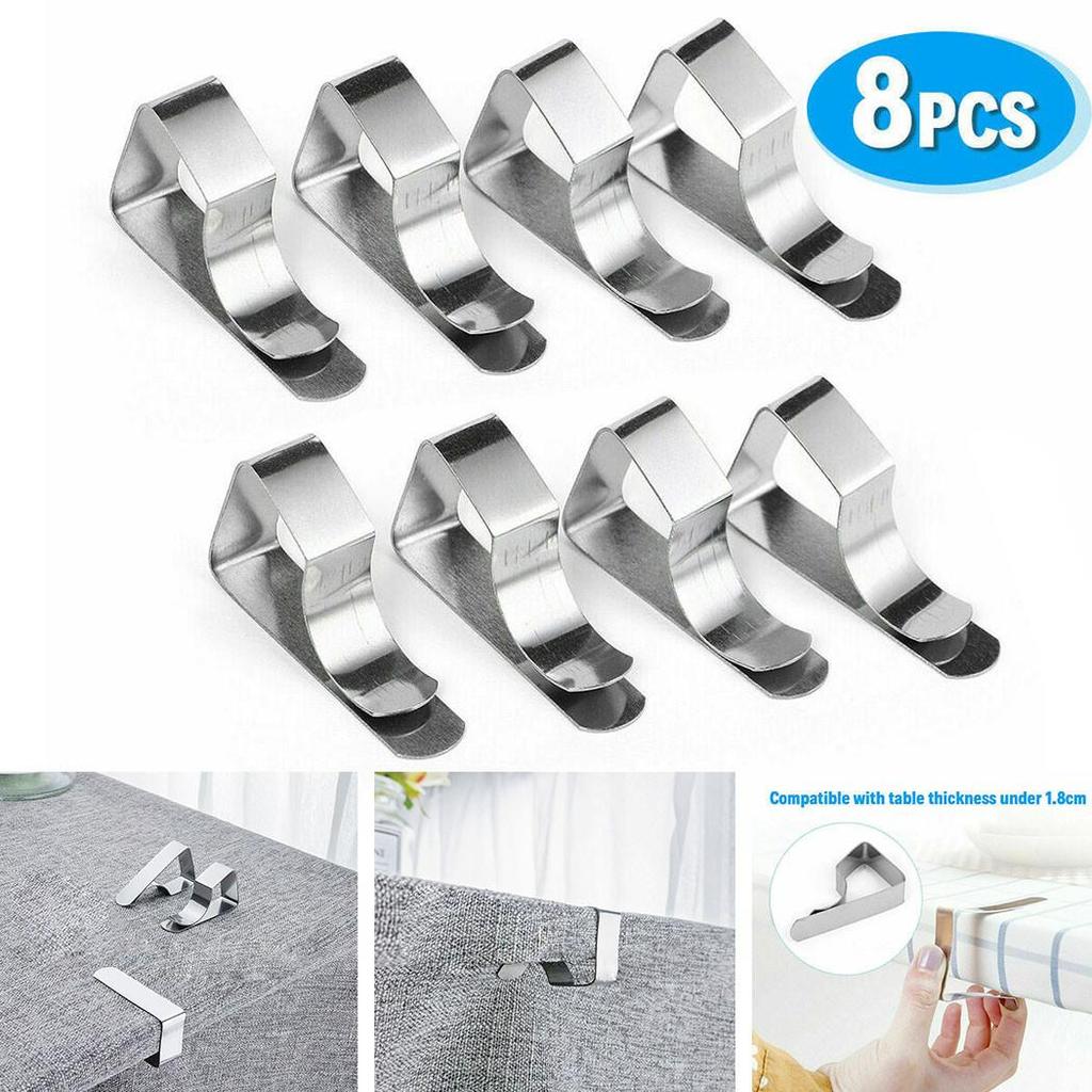 Tablecloth Clip Tablecloth Clamps Holder Clip 8* 8pcs