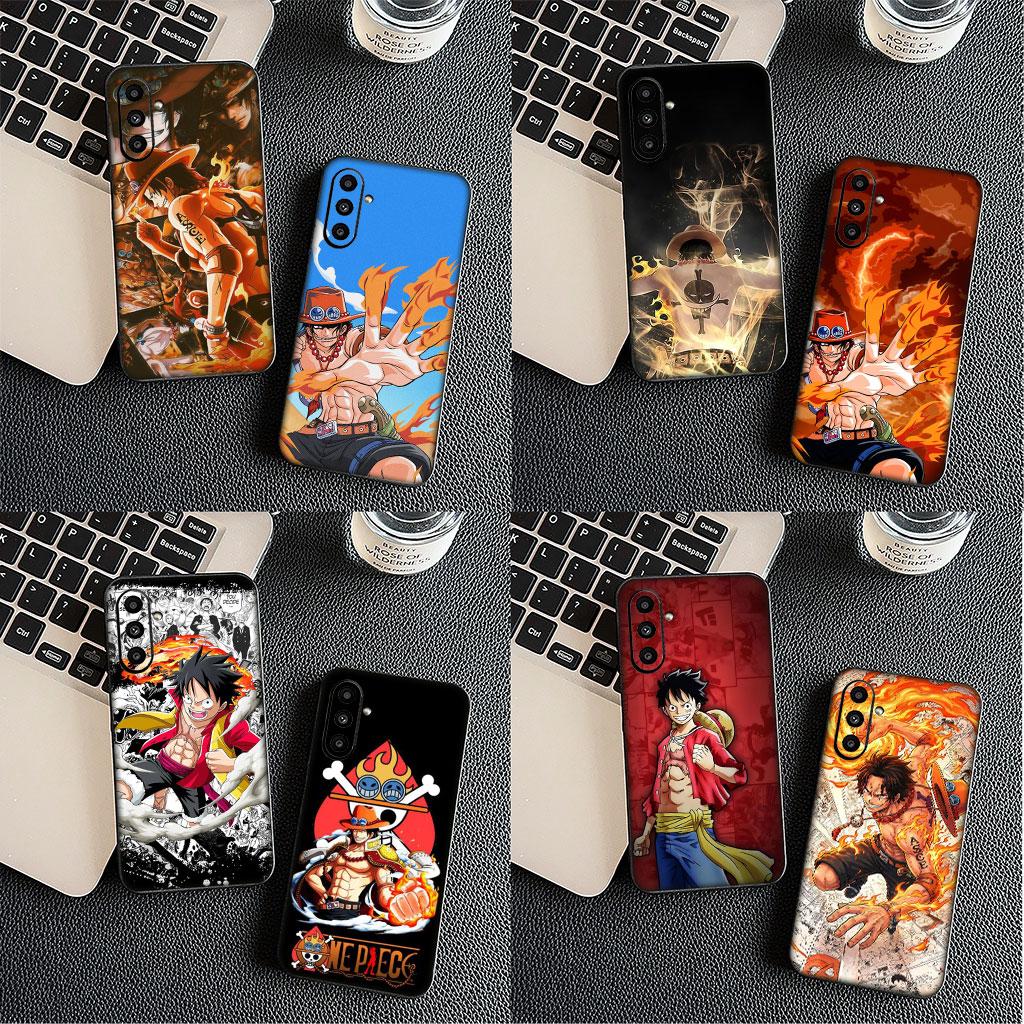Portgas D Ace One Pieces Luffy Casing Phone Cover for Xiaomi Redmi Note 13 A3 A4 14 Pro Plus 9T 14C 13C 9C NFC + Pro+ 5G 4G Case