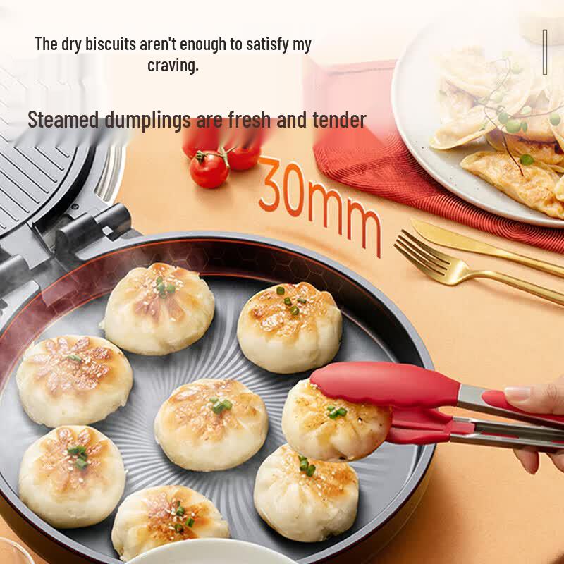 Midea 1800W Double-Sided Electric Griddle CN plug (adapter included)