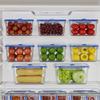 Refrigerator Fresh-Keeping Storage Box Kitchen Vegetable And Fruit Food-Grade Timer Storage Box Frozen Egg Dumpling Storage Box