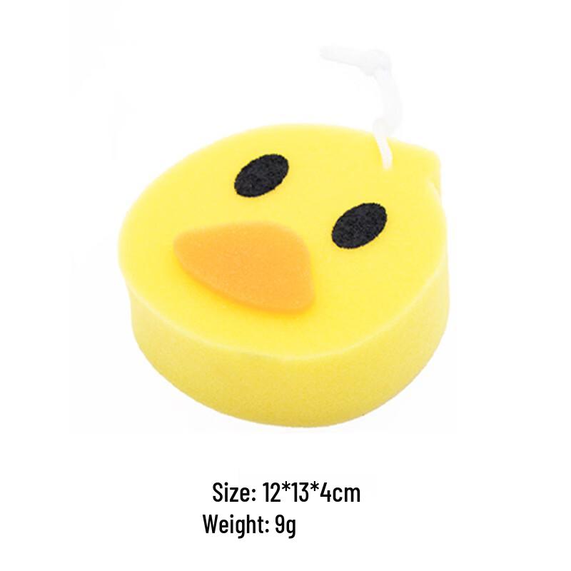 

Baby Yellow Duck Bath Sponges, 6-Pack