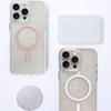 For iPhone 16 Pro Case Magnetic Case Shockproof TPU+PC Clear Phone Cover