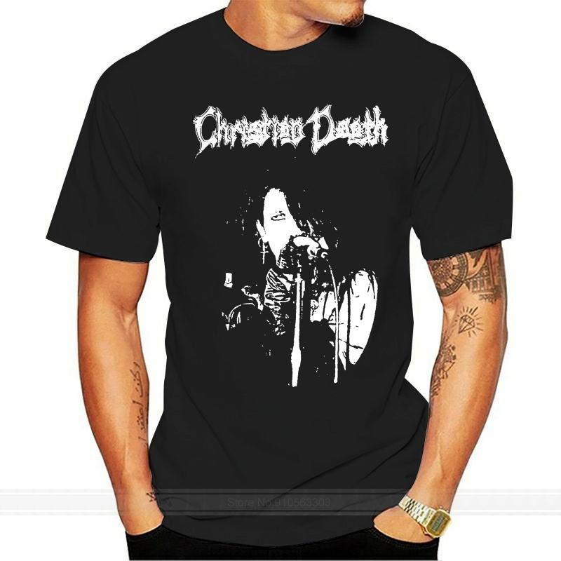 

Vintage CHRISTIAN DEATH ONEITA Top Reprint USA sz Harajuku Hip Hop tee shirt cotton tshirt men summer fashion tshirt euro size 4XL
