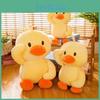 Yellow Short Chicken Plush Toys Soft Stuffed Animal Doll Children Birthday Gift
