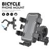 Universal Motorcycle Bike Phone Mount - 360° Rotation Anti-Shock Holder for Cycling, E-Bike & Scooter, One-Second Lock System