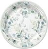 Eucalyptus Boho Paper Plates 23cm 8pcs