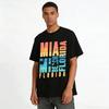 Retro Miami Florida Vacation Style Graphic Casual T-Shirt Pure cotton T-shirt