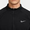 Nike Dri-Fit Swoosh Stride Comfortable Breathable Soft Long Sleeve T-Shirt Men Tops Black HV2180-010