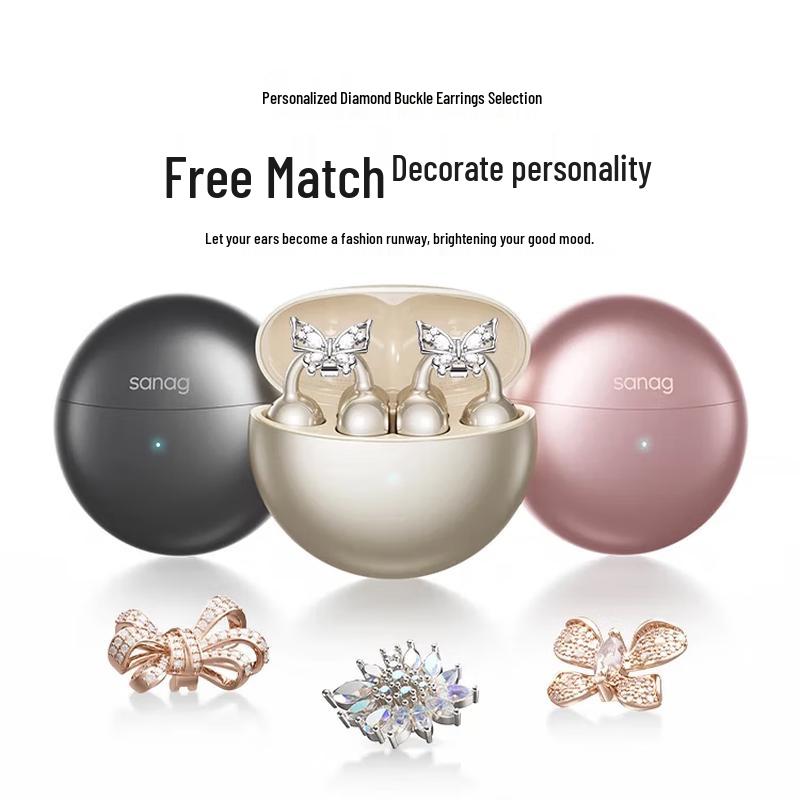 Saina S6Spro Ear-Clip Bluetooth Earphones