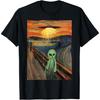 Alien Schrei Gemälde T-Shirt