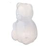 Transparent ABS Candy Bear Jar With Lid For Food Storage And Home Decoration Gummy Storage Container