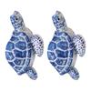 Unique Marine Animal Pattern Bathroom Toilet Screw Protectors produced Of Durable Resin