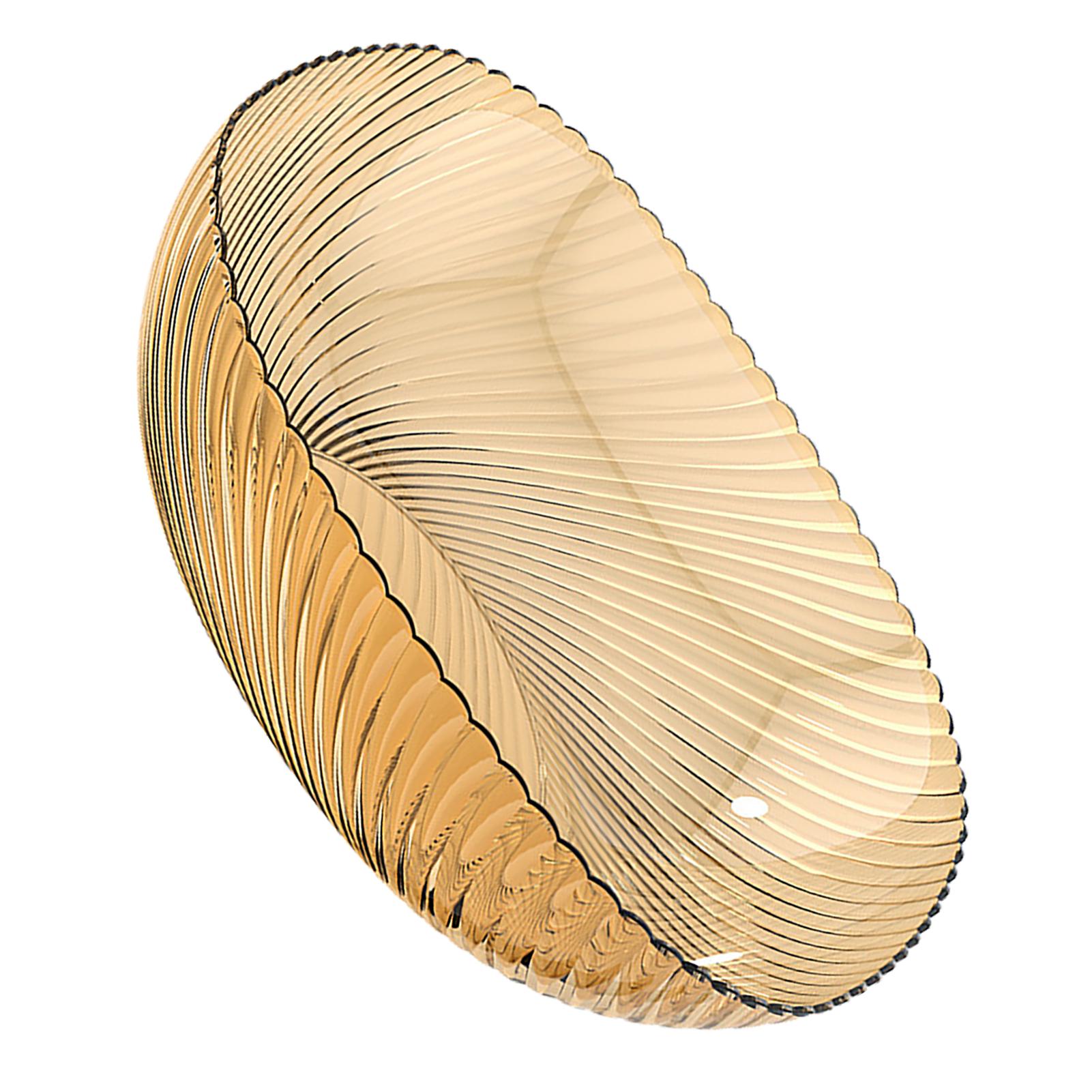 

Fruit Bowl Luxury Exquisite Spacious Capacity Easy to Clean Centerpiece Bowl for Snacks Candies