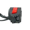 LMoDri Motorcycle Handle Bar Left Right Switches Horn Turn Signal Headlight Fog Light Electric Start Handlebar Controller
