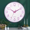 Orologio da parete moderno, semplice e minimalista, silenzioso, senza ticchettio, per studio, camera da letto, soggiorno, bagno