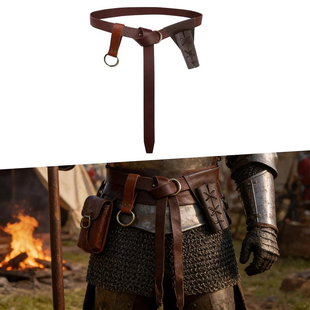 Medieval Knight Belt Pirate Cosplay for Carnival Daily