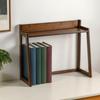 Leiterförmiges Schreibtisch-Bücherregal Platzsparendes Bücherregal Stabil für das Schlafzimmer