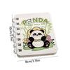 15Pcs Kawaii Cartoon Panda Spiral Notebook Cute Student Diary Journal School Memo Pad Planner Stationery Gift
