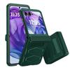 For Motorola Razr Ultra 2024/Razr Pro 2025/Razr Pro 2026 With Hinge Protection, Built-in Screen Protector Shockproof All-Inclusive Phone Cover-Red