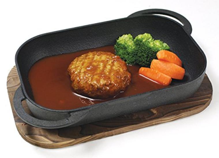Prefektura Asahi Iwate Tradiční řemesla Nanbu Ironware Grilovací pánev s reliéfem, aby se zabránilo lepkavosti plynu (IH a kompatibilní)