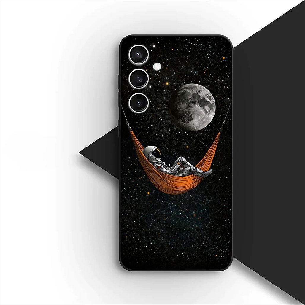 

Witch Divination Tarot Moon Astronaut Space Cover for Motorola Moto G55 G45 G75 G85 G84 Edge 50 30 Fusion 40 NEO Ultra Pro Case Motorola Moto G84