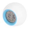 LED 7 Colors Change Alarm Clock Wake Up Light Clock Digital Display