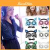 Casque de jeu rechargeable à LED avec microphone, série Cat Ear, pour adolescents et passionnés d'e-sport